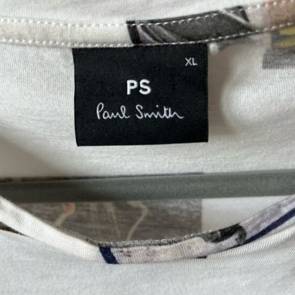 Graphic Print White T-Shirt - Picture 7 of 8